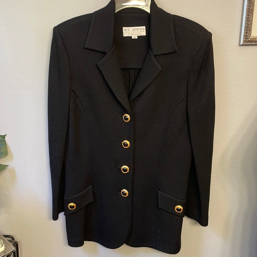 St John Collection Caviar Jacket